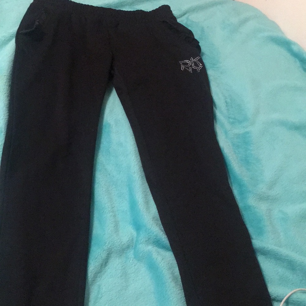 Black DKNY sweatpants
